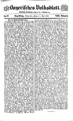 Bayerisches Volksblatt (Regensburger Morgenblatt) Freitag 11. April 1856