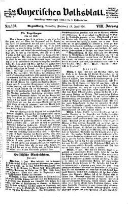 Bayerisches Volksblatt (Regensburger Morgenblatt) Donnerstag 12. Juni 1856