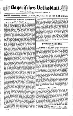 Bayerisches Volksblatt (Regensburger Morgenblatt) Donnerstag 10. Juli 1856