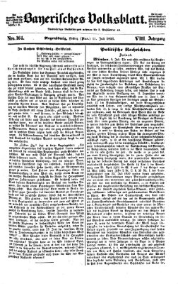 Bayerisches Volksblatt (Regensburger Morgenblatt) Freitag 11. Juli 1856