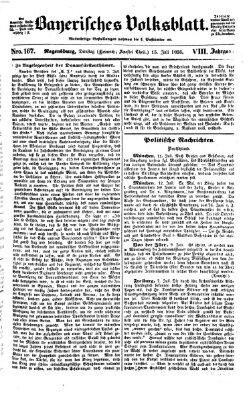 Bayerisches Volksblatt (Regensburger Morgenblatt) Dienstag 15. Juli 1856