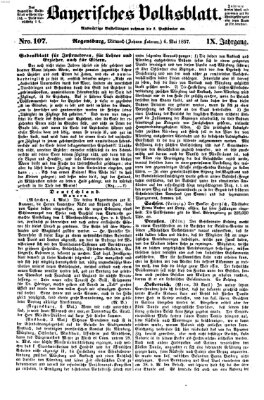 Bayerisches Volksblatt (Regensburger Morgenblatt) Mittwoch 6. Mai 1857