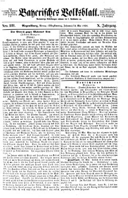 Bayerisches Volksblatt (Regensburger Morgenblatt) Montag 24. Mai 1858