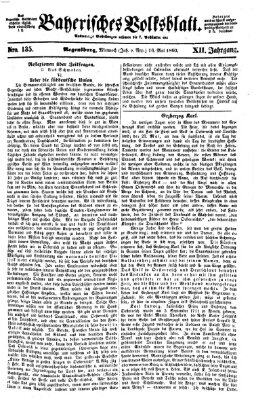 Bayerisches Volksblatt (Regensburger Morgenblatt) Mittwoch 16. Mai 1860