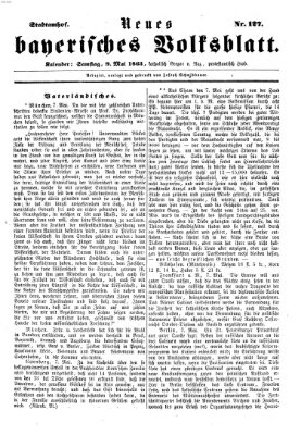 Neues bayerisches Volksblatt Samstag 9. Mai 1863