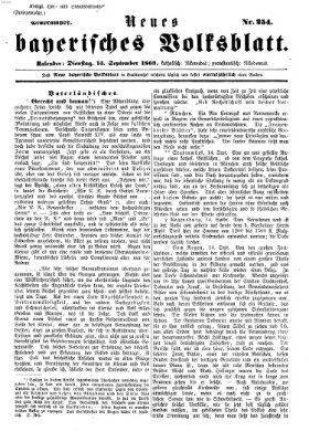 Neues bayerisches Volksblatt Dienstag 15. September 1863