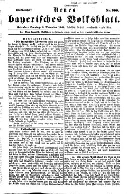 Neues bayerisches Volksblatt Sonntag 8. November 1863