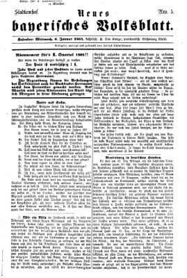 Neues bayerisches Volksblatt Mittwoch 6. Januar 1864