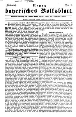 Neues bayerisches Volksblatt Dienstag 12. Januar 1864