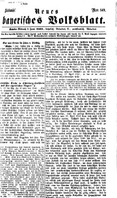 Neues bayerisches Volksblatt Mittwoch 8. Juni 1864