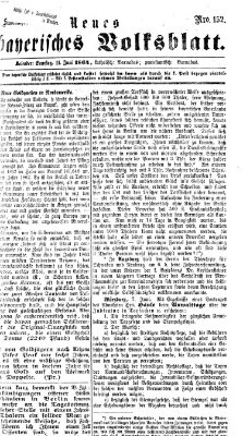 Neues bayerisches Volksblatt Samstag 11. Juni 1864