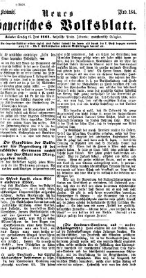 Neues bayerisches Volksblatt Samstag 25. Juni 1864