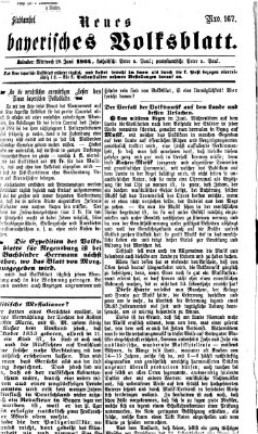 Neues bayerisches Volksblatt Mittwoch 29. Juni 1864