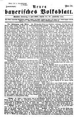 Neues bayerisches Volksblatt Sonntag 3. Juli 1864