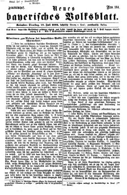 Neues bayerisches Volksblatt Dienstag 19. Juli 1864