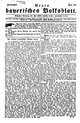 Neues bayerisches Volksblatt Sonntag 24. Juli 1864