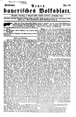 Neues bayerisches Volksblatt Dienstag 2. August 1864