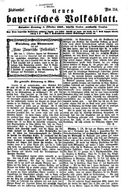 Neues bayerisches Volksblatt Sonntag 9. Oktober 1864