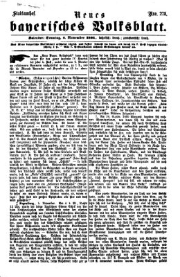 Neues bayerisches Volksblatt Sonntag 6. November 1864