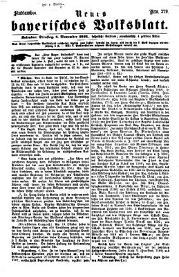 Neues bayerisches Volksblatt Dienstag 8. November 1864