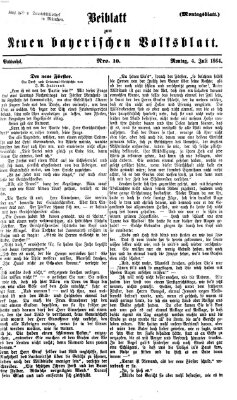 Neues bayerisches Volksblatt Montag 4. Juli 1864