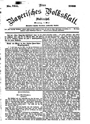 Neues bayerisches Volksblatt Montag 7. Mai 1866