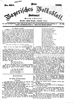 Neues bayerisches Volksblatt Montag 5. November 1866