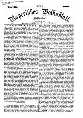 Neues bayerisches Volksblatt Donnerstag 2. Mai 1867