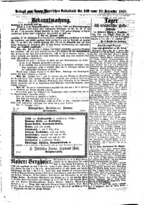 Neues bayerisches Volksblatt Samstag 19. Dezember 1868