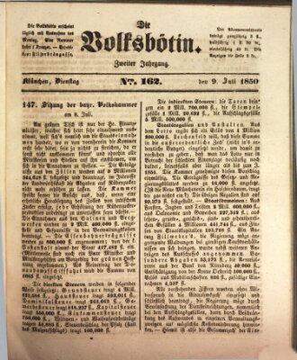 Die Volksbötin Dienstag 9. Juli 1850