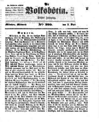 Die Volksbötin Mittwoch 3. Dezember 1851