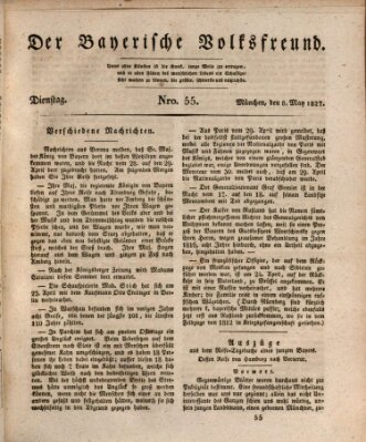 Der bayerische Volksfreund Dienstag 8. Mai 1827