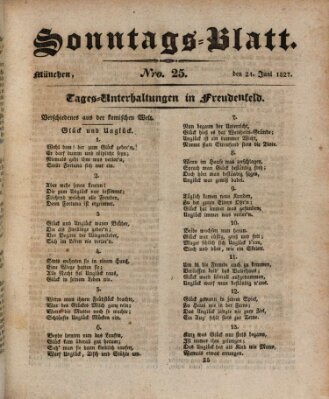 Der bayerische Volksfreund Sonntag 24. Juni 1827