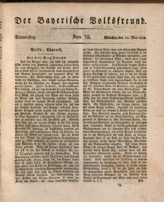 Der bayerische Volksfreund Donnerstag 15. Mai 1828