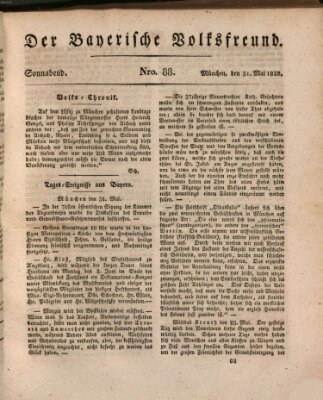 Der bayerische Volksfreund Samstag 31. Mai 1828