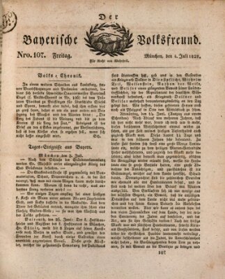 Der bayerische Volksfreund Freitag 4. Juli 1828