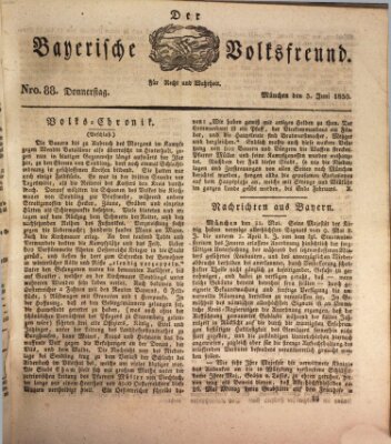 Der bayerische Volksfreund Donnerstag 3. Juni 1830