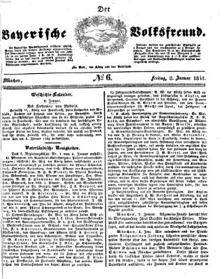 Der bayerische Volksfreund Freitag 8. Januar 1841