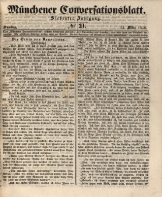 Der bayerische Volksfreund Samstag 14. März 1846