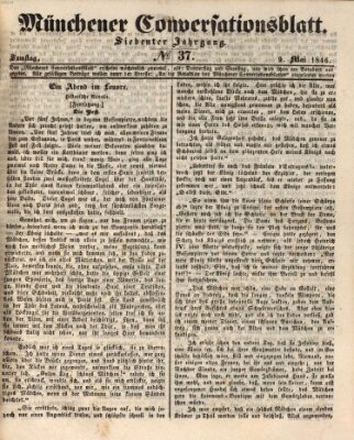 Der bayerische Volksfreund Samstag 9. Mai 1846