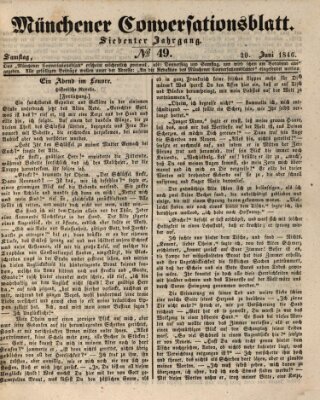 Der bayerische Volksfreund Samstag 20. Juni 1846