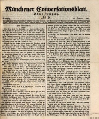 Der bayerische Volksfreund Samstag 30. Januar 1847