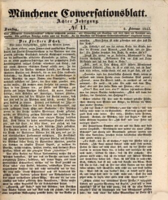 Der bayerische Volksfreund Samstag 6. Februar 1847