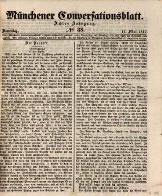 Der bayerische Volksfreund Donnerstag 13. Mai 1847