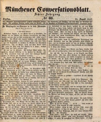 Der bayerische Volksfreund Samstag 28. August 1847