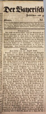 Der bayerische Volksfreund Dienstag 29. August 1848