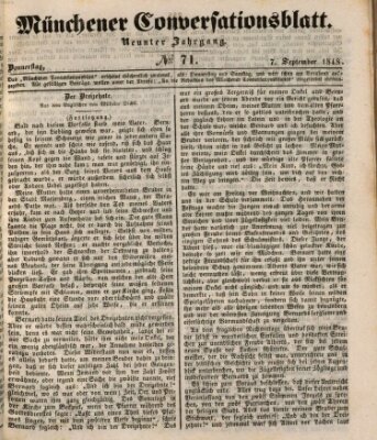 Der bayerische Volksfreund Donnerstag 7. September 1848