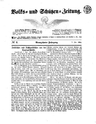 Volks- und Schützenzeitung Donnerstag 7. Januar 1864