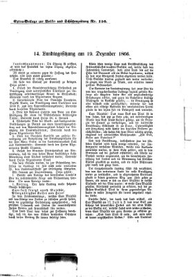 Volks- und Schützenzeitung Freitag 28. Dezember 1866