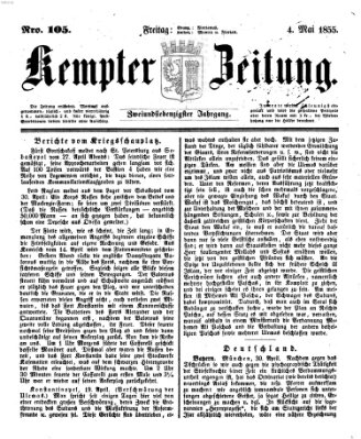 Kemptner Zeitung Freitag 4. Mai 1855